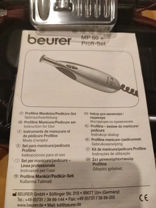 Beurer MP60 Set Manicura Profesional