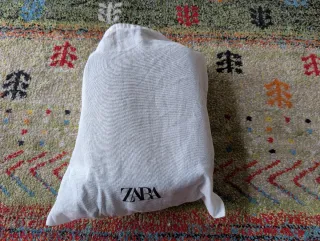 Bandolera Zara Multicolor y Blanca