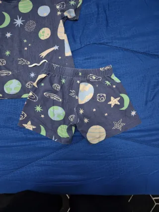 Pigiama estivo bimbo spazio