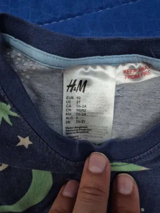 Pigiama estivo bimbo spazio