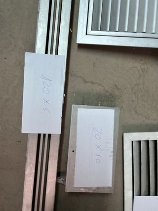 Rejillas de aire acondicionado