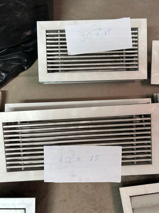 Rejillas de aire acondicionado