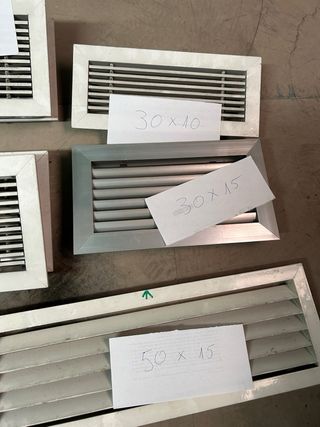 Rejillas de aire acondicionado