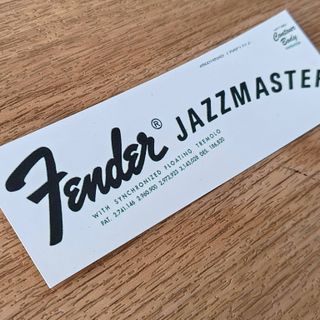 #40#Decal Fender Jazzmaster 1968-1975