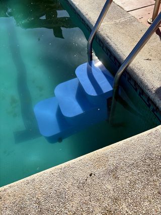 Escalera Piscina Plástico Perros