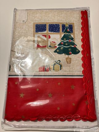 Tovaglia natalizia di Natale in cotone