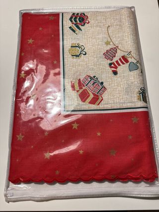 Tovaglia natalizia di Natale in cotone