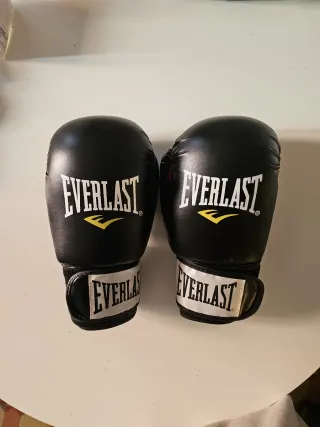 Guantes Boxeo Everlast 12oz Negros