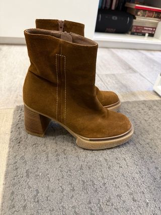 Botines Wonders Marrones Talla 36