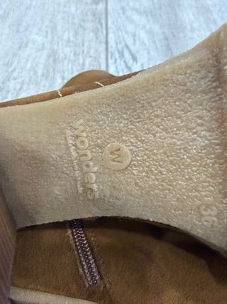 Botines Wonders Marrones Talla 36