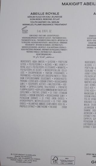 Set Skincare Guerlain Abeille Royale 3 Mini