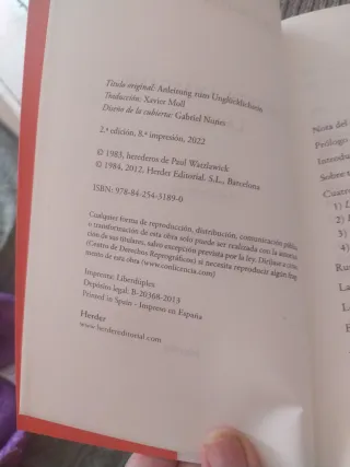 El arte de amargarse la vida