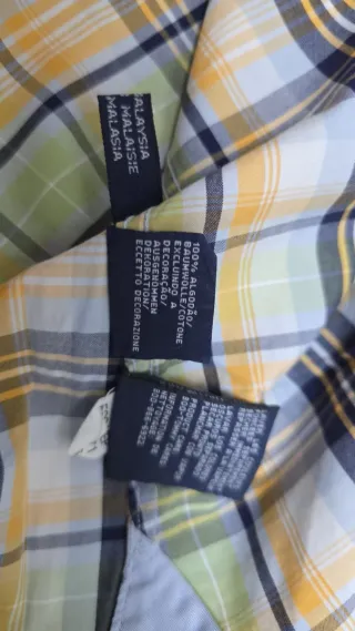 Camisa Tommy Hilfiger cuadros hombre