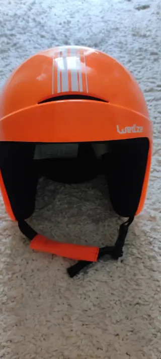 Casco para esquiar infantil naranja Wedze