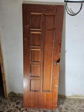 Puertas de madera 4x 71,5 x 202