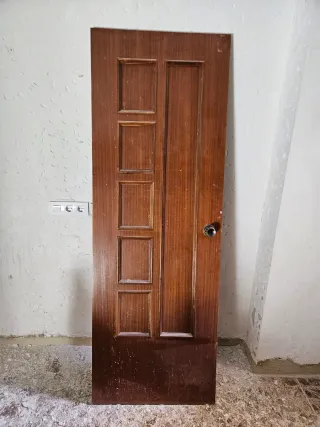 Puertas de madera 4x 71,5 x 202