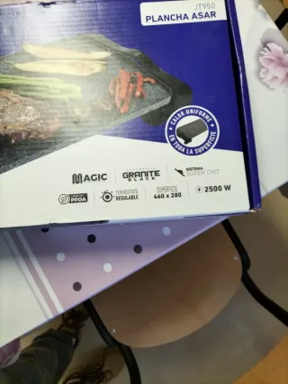 Plancha Asar Jata Granite 2500W