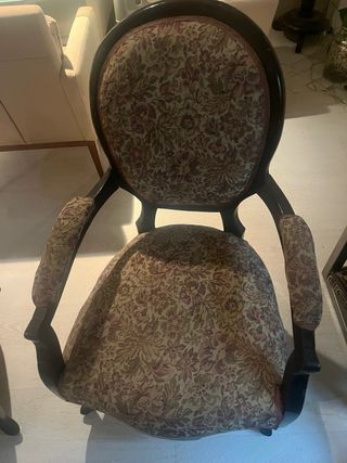 Conjunto 2 sillones y 2 sillas