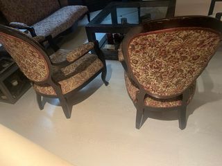 Conjunto 2 sillones y 2 sillas