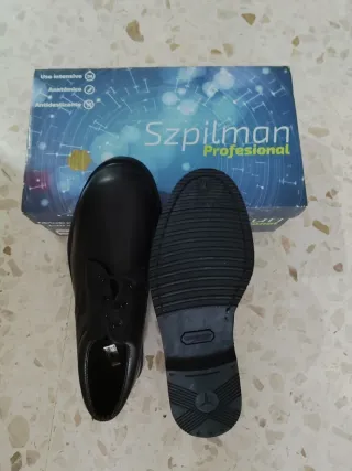 Zapatos JBV Antideslizantes Seguridad. Negro