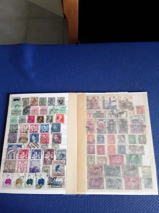 Album Francobolli Usati Stranieri