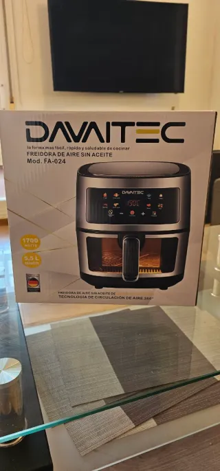 Freidora de aire 5.5L nueva