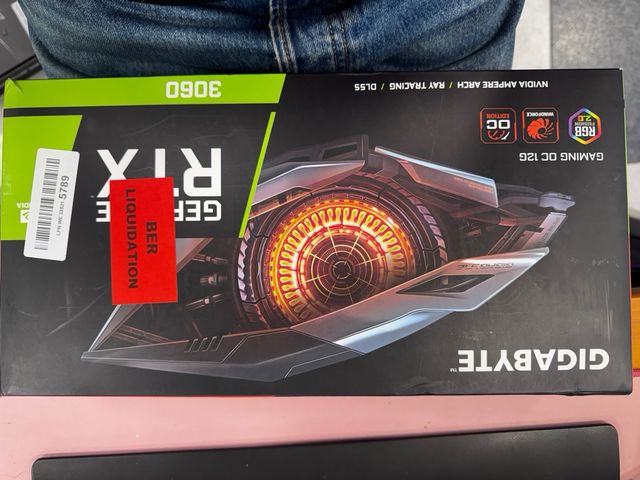 Tarjeta Gráfica Gigabyte RTX 3060 12GB