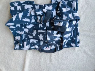 Pijama Polar Oso Adulto