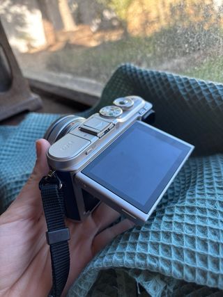 Cámara Olympus Pen EPL-9 Azul/Dorado