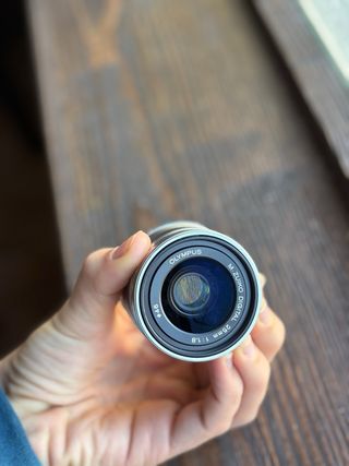 Cámara Olympus Pen EPL-9 Azul/Dorado