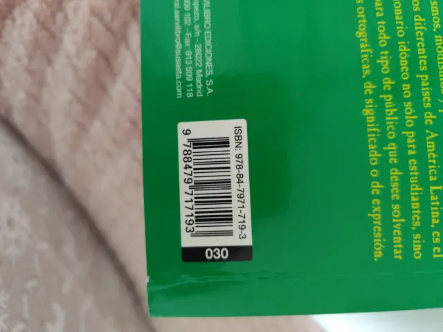 DICCIONARIO ESTUDIANTIL DEL ESPA#OL.