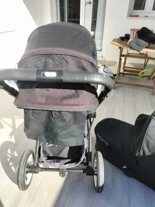 Cybex Talos S + Capazo + protector lluvia