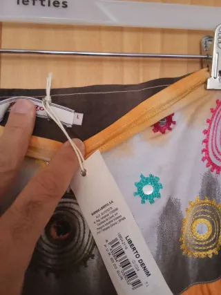 Falda multicolor talla única.tot el pack