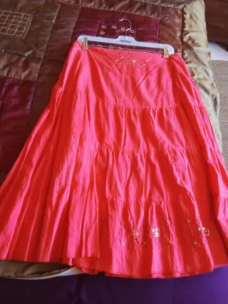 Falda multicolor talla única.tot el pack