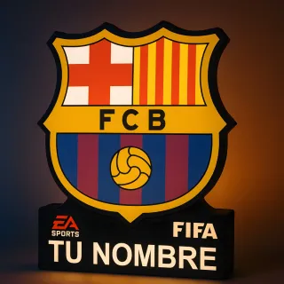 Lámpara LED de cualquier equipo de futbol