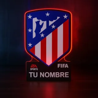 Lámpara LED de cualquier equipo de futbol