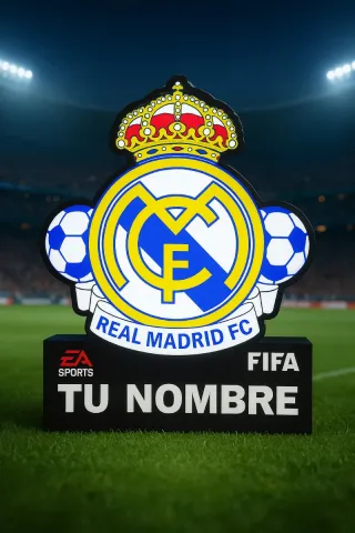 Lámpara LED de cualquier equipo de futbol