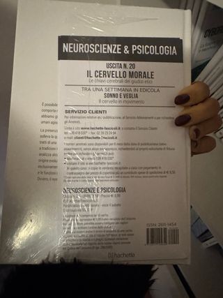 collana neuroscienze e psicologia hachette 50 vol