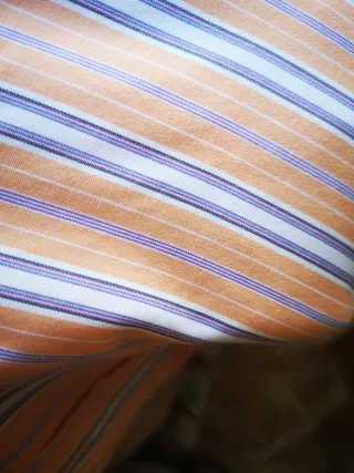 Camisa de hombre a rayas manga larga