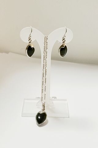 Gargantilla y Pendientes Plata 925