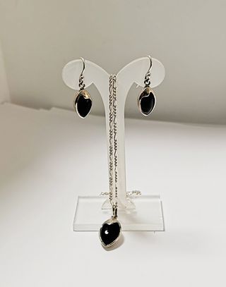 Gargantilla y Pendientes Plata 925