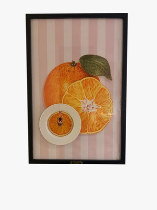 Quadro - bailado cítrico (peça única)