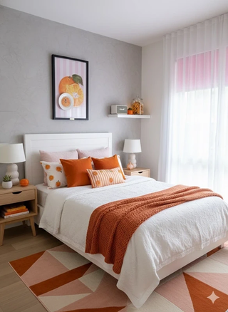 Quadro - bailado cítrico (peça única)