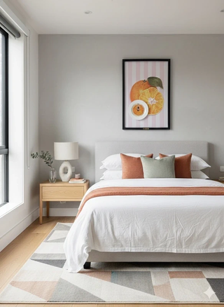 Quadro - bailado cítrico (peça única)