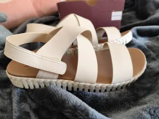 Sandalias Skechers Mujer Talla 41 Beige