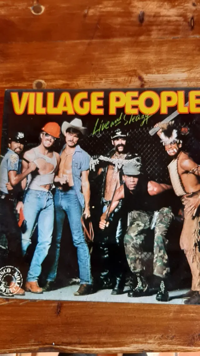 Village People Vinilo Disco doble 1979