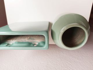 Set accessori arredo verde menta