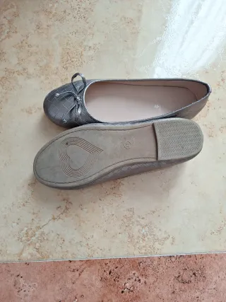 Bailarinas niña color plomo