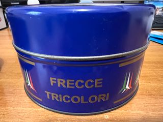 Scatole Latta Frecce Tricolori