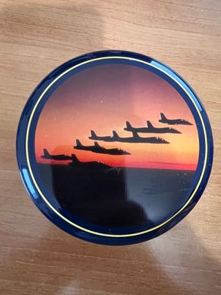 Scatole Latta Frecce Tricolori